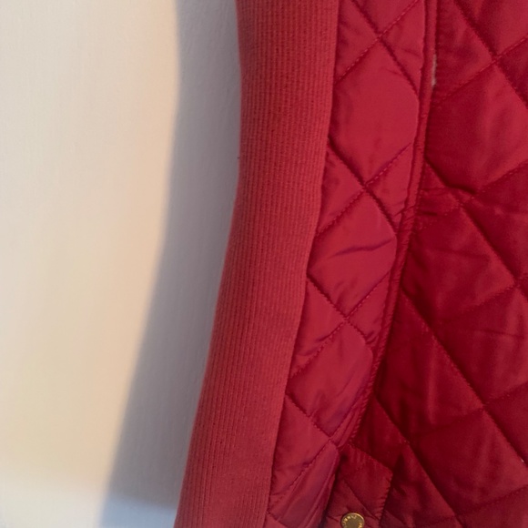 NWOT ADRIENNE VITTADINI RUST Riding Vest Sz. L - Picture 8 of 10